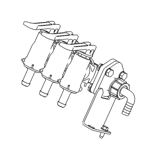TORO - 135-6362 - MANIFOLD-VALVE CONTROL - Original Part - Image 1