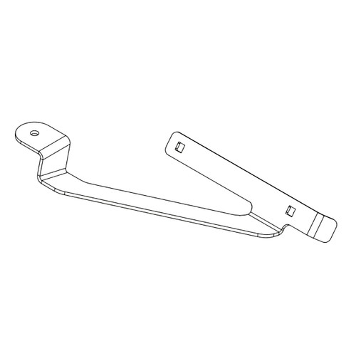 135-6918-03 - FORWARD SUPPORT LEFT HAND MUD FLAP - TORO Genuine OEM Part