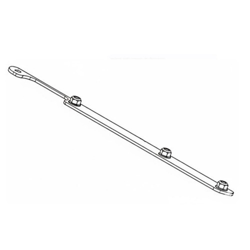 135-7046-03 - SUPPORT-LEFT HAND FLAP RD96 - TORO Genuine OEM Part