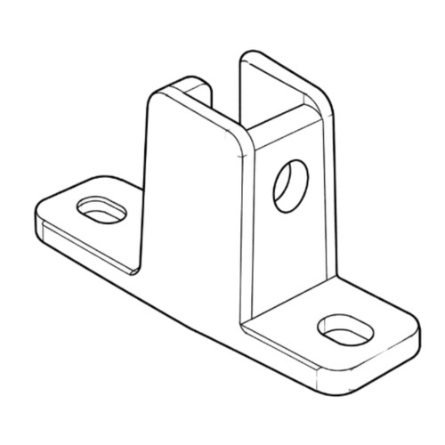 1359658 LOCKING CASTER CABLE MOUNT TORO Genuine OEM Part
