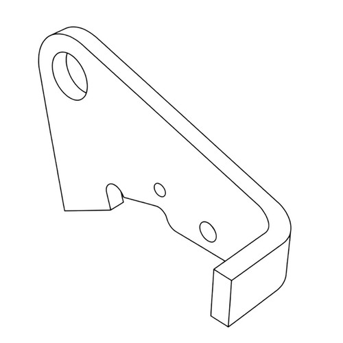 136-1657-01 - PLATE-LATCH - TORO Genuine OEM Part