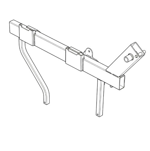 136-4055-03 - FRAME-BAGGER - TORO Genuine OEM Part