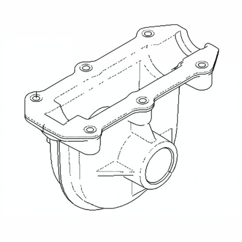 1366547 GEARBOXLOWER (MACH) TORO Genuine OEM Part