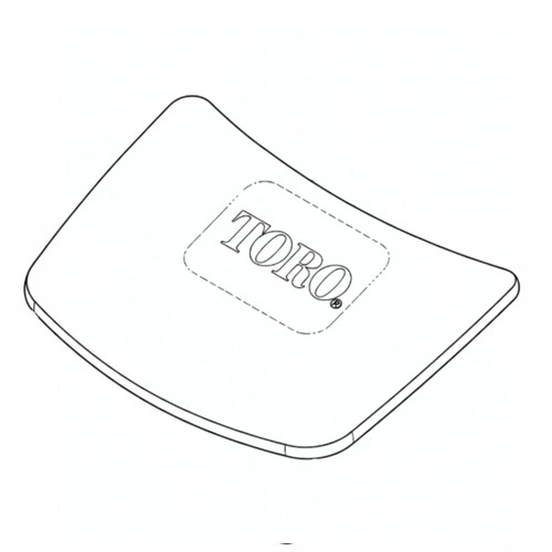 1367097 DECALDECK TORO Genuine OEM Part
