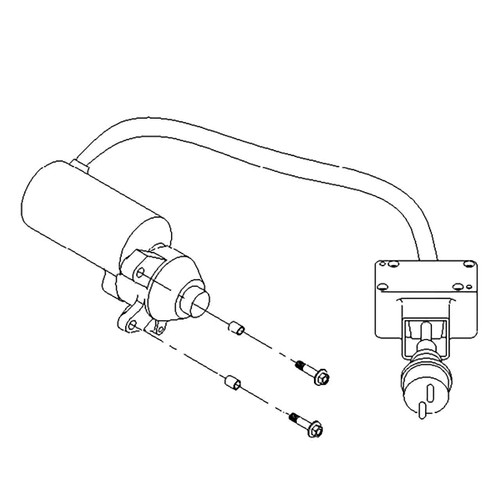 TORO - 136-7768 - ELECTRIC STARTER KIT - Original Part