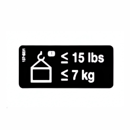 1379231 DECALWEIGHT MAXIMUM TORO Genuine OEM Part