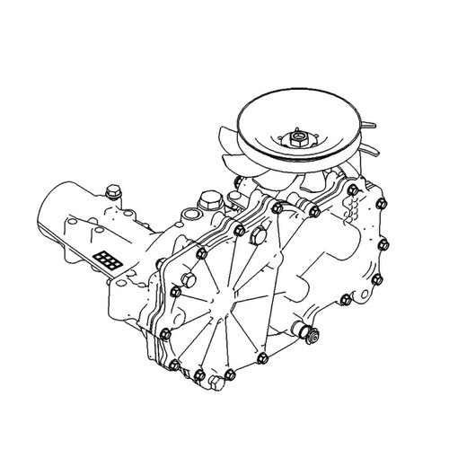 TORO - 139-7491 - RIGHT HAND HYDRO TRANSAXLE ASSEMBLY - Original Part