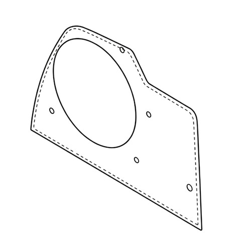 1397931 TEMPLATEHOOD BAGGER TORO Genuine OEM Part