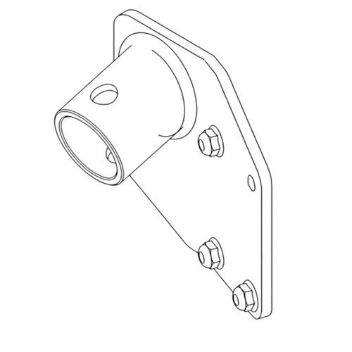 140-2704 - JACK MOUNT ASSEMBLY - TORO Genuine OEM Part