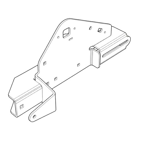 140-7865-03 - SUPPORT-TRACK ASSEMBLY LEFT HAND - TORO Genuine OEM Part