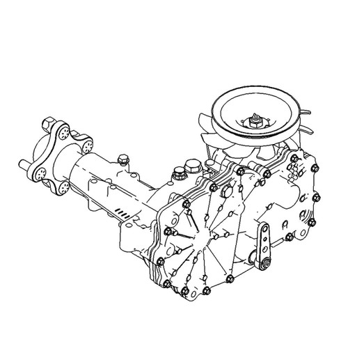 TORO - 140-8310 - RIGHT HAND HYDRO TRANSMISSION ASSEMBLY - Original Part