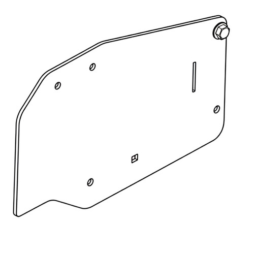 140948801 SIDE PLATE SNOWBLOWER 48 TORO Genuine OEM Part