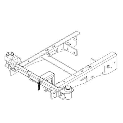 142-0778 - WELDMENT FRONT FRAME JR36 24 GALLON UNIT - TORO Genuine OEM Part