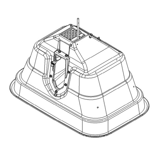 TORO - 142-2734 - HOPPER-SPREADER 175 LB - Original Part - Image 1