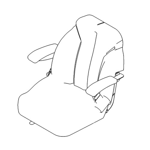 TORO - 144-1965 - ASM-SEAT TORO - Original Part - Image 1