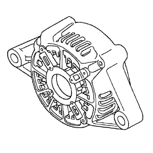 107-0139 - DRIVE END FRAME ASSEMBLY - TORO Genuine OEM Part
