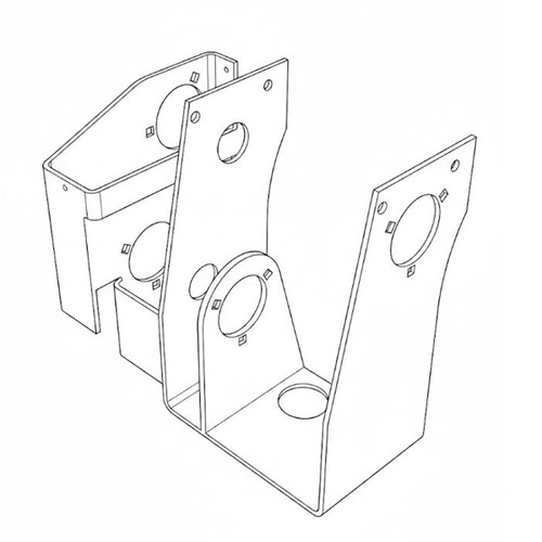 107-3655-01 - SHAFT MOUNTING ASSEMBLY - TORO Genuine OEM Part