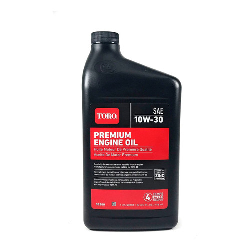 38280 10W30 4CYCLE ENGINE OIL 32 OZ BOTTLE TORO Genuine OEM Part PACK OF 12