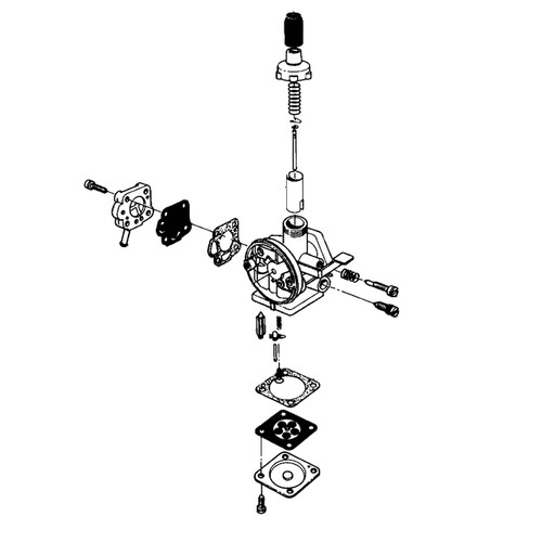 TORO - 54-6810 - CARBURETOR (D) - Original Part