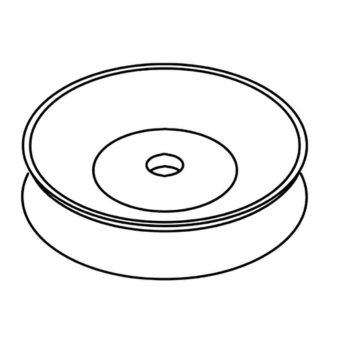 719610 PULLEYDRIVEN HALF TORO Genuine OEM Part