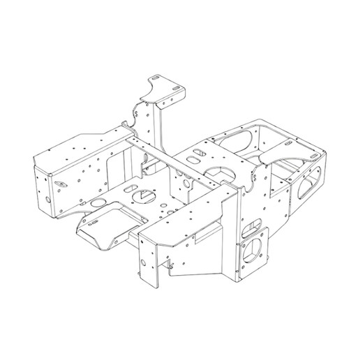 108-1091 - MAIN FRAME ASSEMBLY - TORO Genuine OEM Part