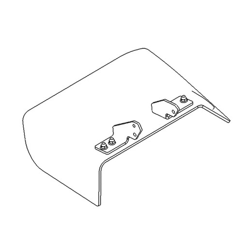 TORO - 108-2792 - RUBBER DEFLECTOR ASM - Original Part - Image 1
