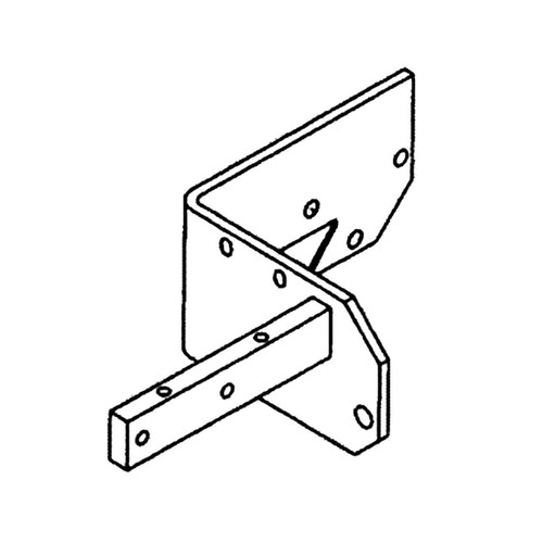 TORO - 92-8923 - L/H ANGLE BRACKET WAR - Original Part - Image 1