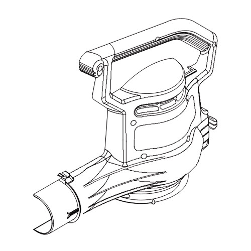 TORO - 93-0560 - HOUSING LH (RED) - Original Part - Image 1