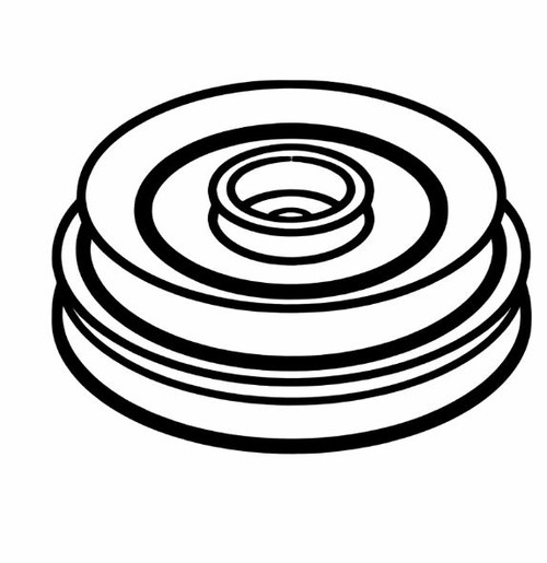 983697 PULLEYDOUBLE TORO Genuine OEM Part