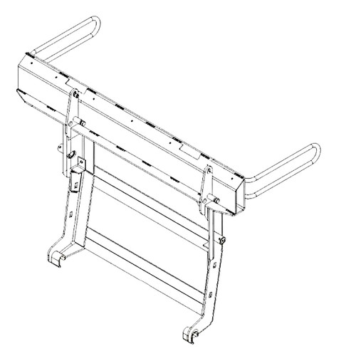 109-8705-03 - FRAME-BAG TWIN - TORO Genuine OEM Part