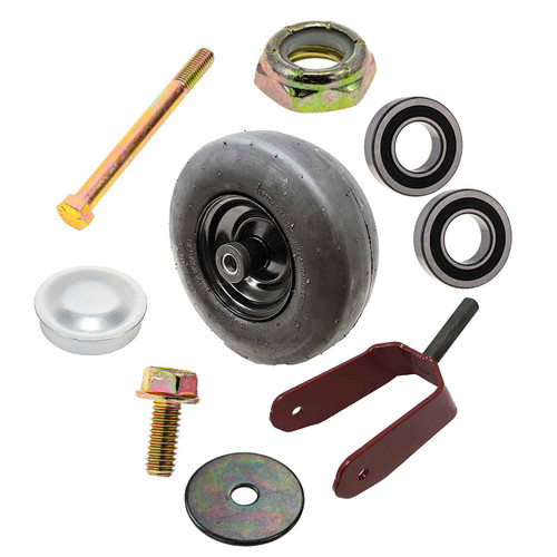 Fork Kit Bearing With Fork -  Hardware and Tire Assy For Toro TimeCutter 34"