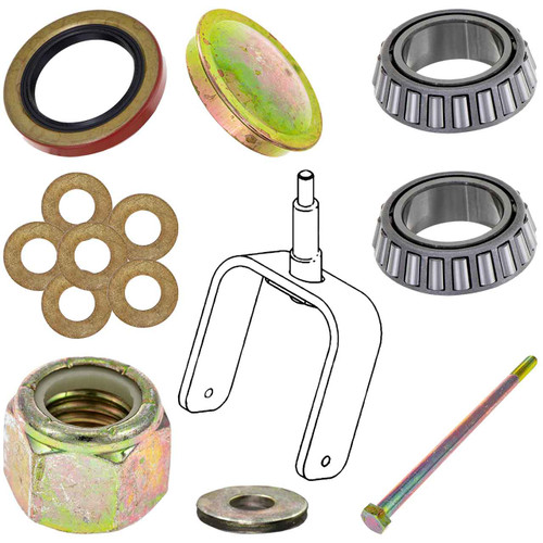 Fork Kit Bearing With Fork and Hardware For Toro Zmaster 96" 7500 Series Fork Kit Bearing With Fork and Hardware For Toro Zmaster 96" 7500 Series