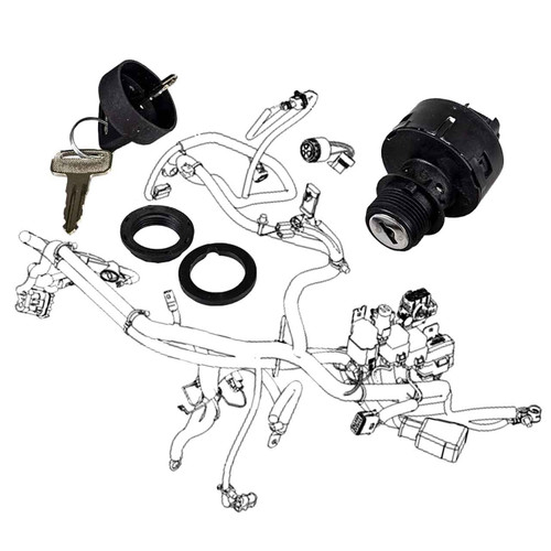 Wire Harness Kit For TORO Z Master - 7500 Series 25 HP Yanmar Turbo Diesel w/ 72" RD Deck
