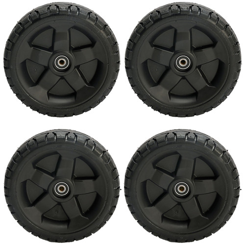 Complete Tire Kit For 21" Commercial Heavy-Duty Recycler Walk-Behind TORO Mower Model 22282