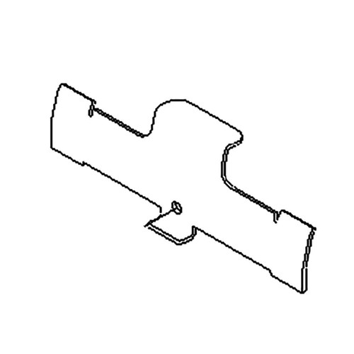 TORO - 109-9881-03 - PLATE-LATCH SEAT - Original Part - Image 1
