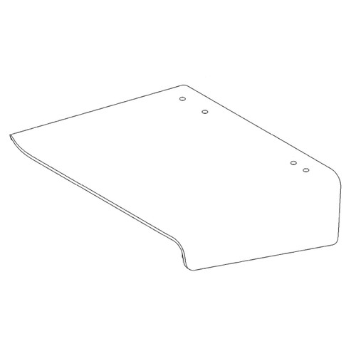 TORO 1613464 DEFLECTORDECK RUBBER Original Part REPLACE THE Part # 1613464