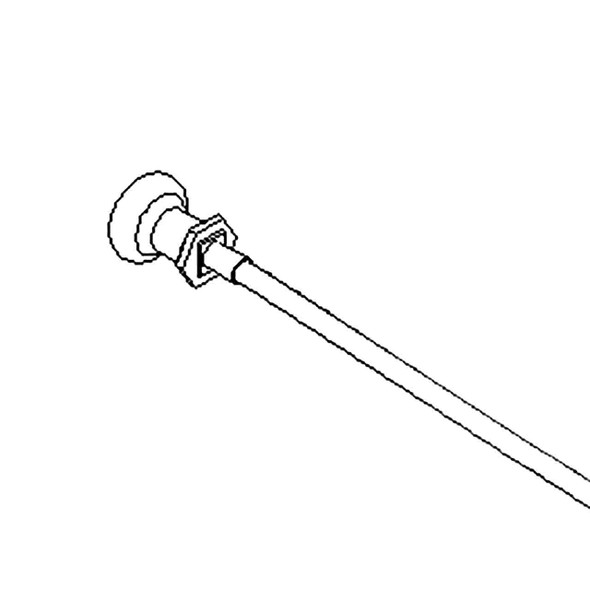 TORO - 112-0310 - CABLE CONTROL ASM (W/CHOKE KNOB) - Original Part - Image 1