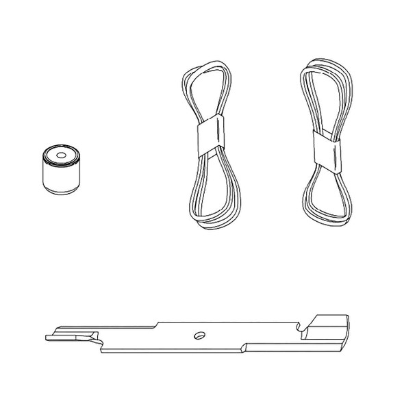 TORO - 112-5007 - MVP BLADE & BELT PACK-Z500 72IN TUR. DECK - Original Part