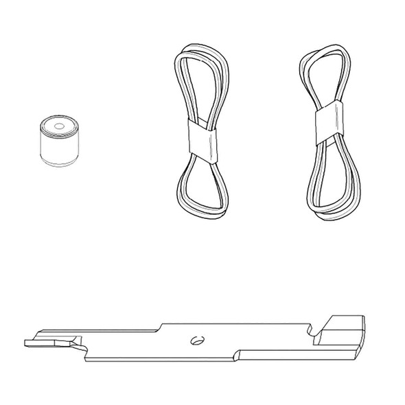 TORO - 112-5011 - MVP BLADE & BELT PACK-Z400 52IN 7 GALLON DECK - Original Part