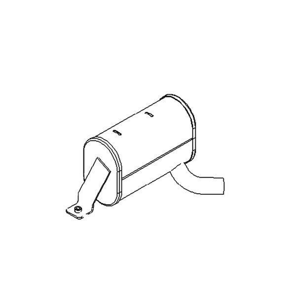 TORO - 114-3666 - MUFFLER - Original Part - Image 1