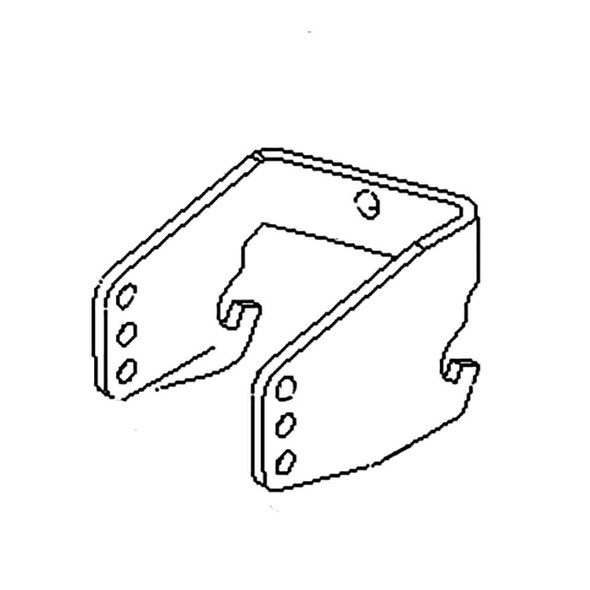 TORO - 114-5204-01 - BRACKET-WHEEL LH - Original Part - Image 1