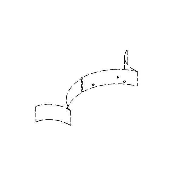 TORO - 115063 - BAFFLE-DECK L.H. - Original Part - Image 1