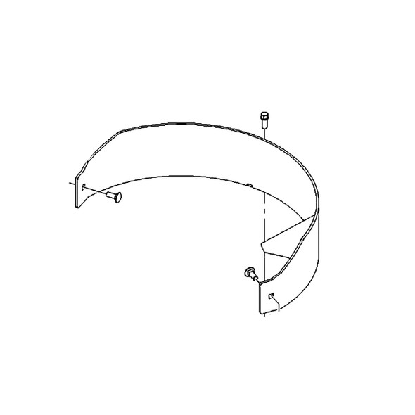 TORO - 115-7492-01 - BAFFLE-CENTER - Original Part - Image 1