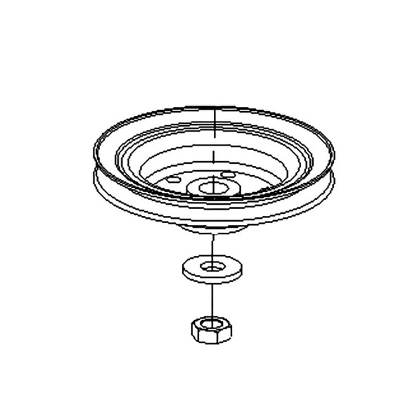 TORO - 116-0234 - PULLEY KIT - Original Part - Image 1