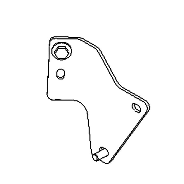 TORO - 116-1587 - BRACKET-MUFFLER - Original Part - Image 1