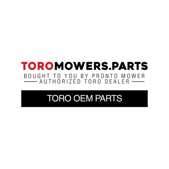 TORO - 117-0095 - SEAT COVER W/ARM REST - Z MASTERS - Original Part - Image 1