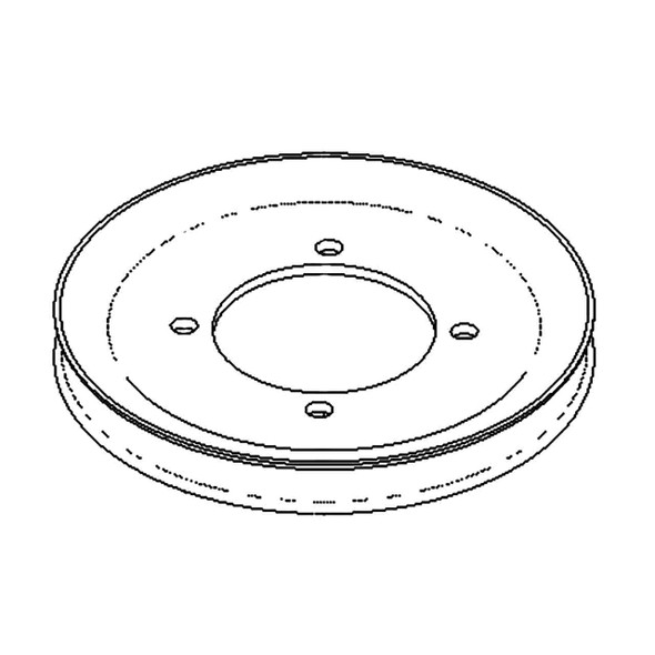 TORO - 119-0215 - PULLEY - Original Part - Image 1