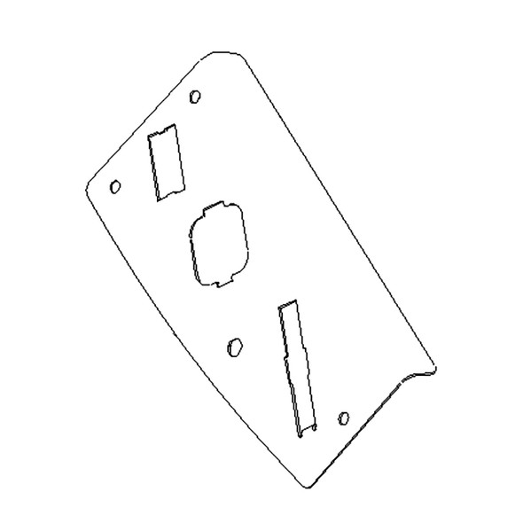 TORO - 119-3378-03 - PLATE-CONTROL - Original Part - Image 1