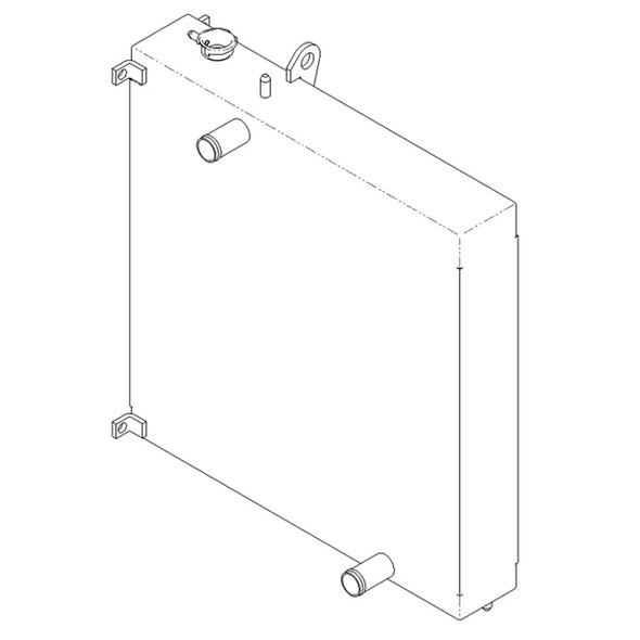 TORO - 121-3328 - RADIATOR - Original Part - Image 1