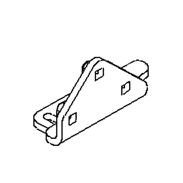 TORO - 121-4949-03 - BRACKET-MOUNT AXLE LEFT HAND - Original Part